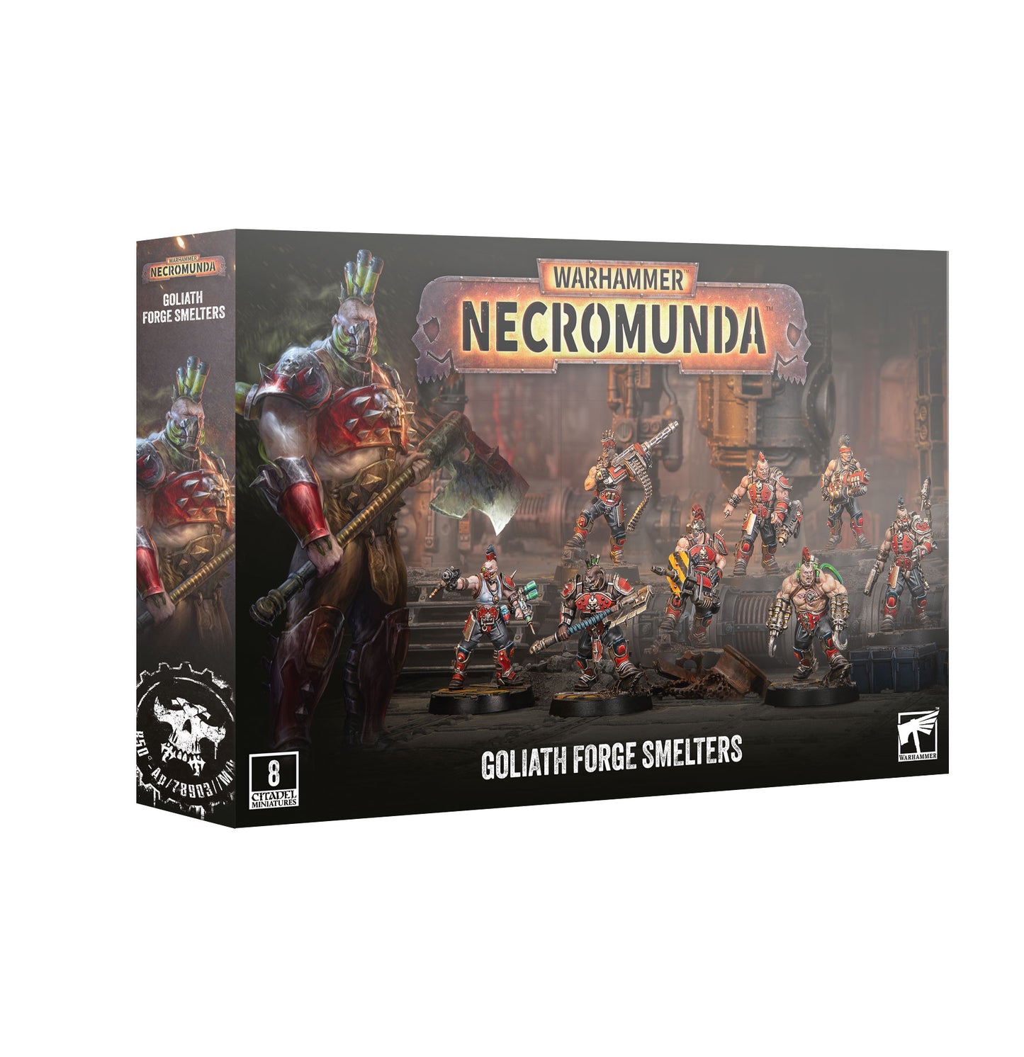 Necromunda: Goliath Forge Smelters [Pre-order][Available 9/19/2026]