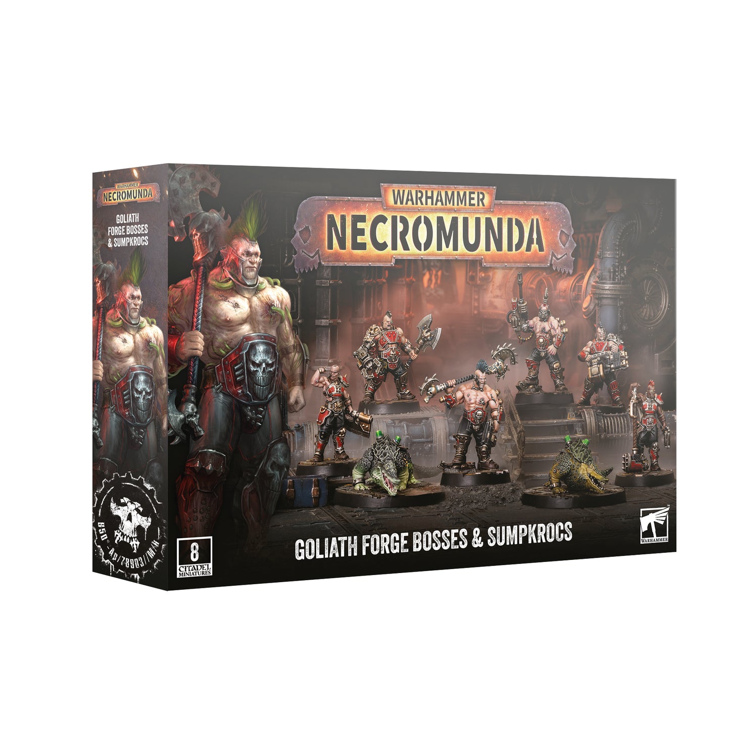 Necromunda: Goliath Forge Bosses & Sumpkrocs [Pre-order][Available 9/19/2026]