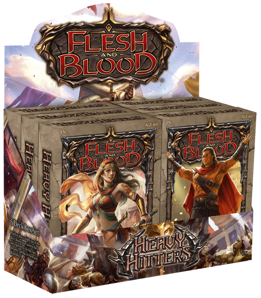 Flesh and Blood: Heavy Hitters - Blitz Decks Display