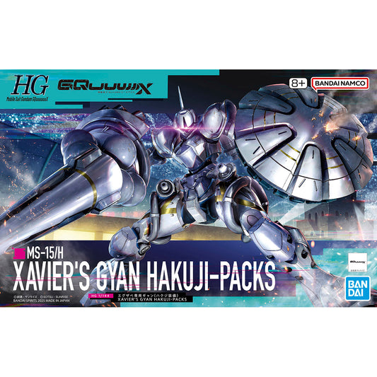 HG 1/144 Xavier's Gyan Hakuji-Packs "Mobile Suit Gudam: GQuuuuuuX"