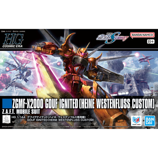 HG 1/144 GOUF IGNITED(HEINE WESTENFLUSS CUSTOM)