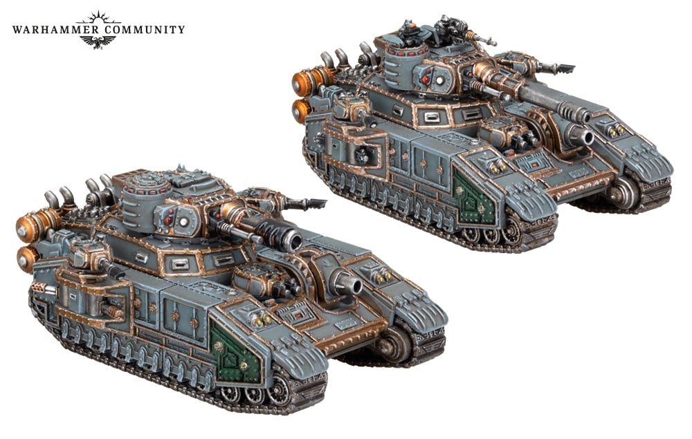 Warhammer The Horus Heresy Legions Imperialis Solar Auxilia Baneblade Squadron
