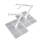 Action Base 7 - Clear with Gundam GQuuuuuuX Stickers Set