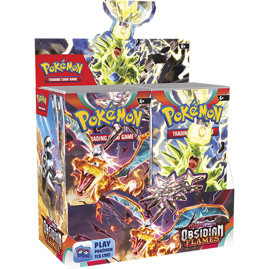 POKÉMON TCG: SCARLET & VIOLET—OBSIDIAN FLAMES BOOSTER BOX (Sealed)