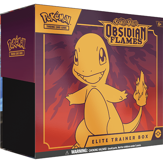 POKÉMON TCG: SCARLET & VIOLET—OBSIDIAN FLAMES ELITE TRAINER BOX