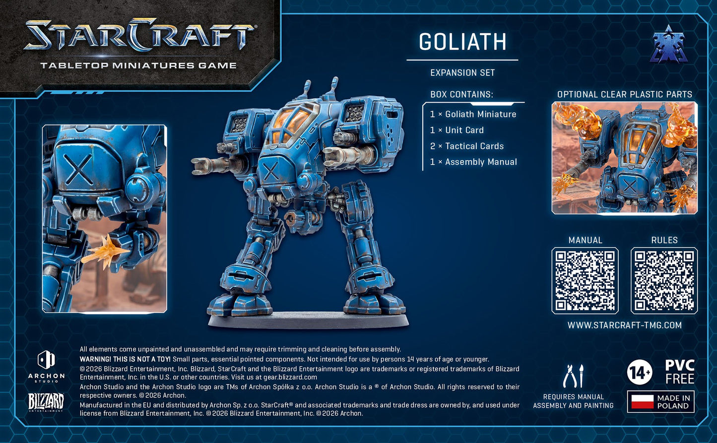 Starcraft The Miniatures Game - Terran Goliath