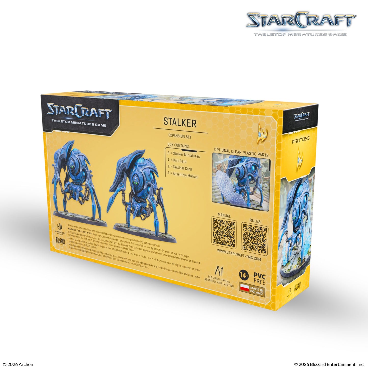 Starcraft The Miniatures Game - Protoss Stalker