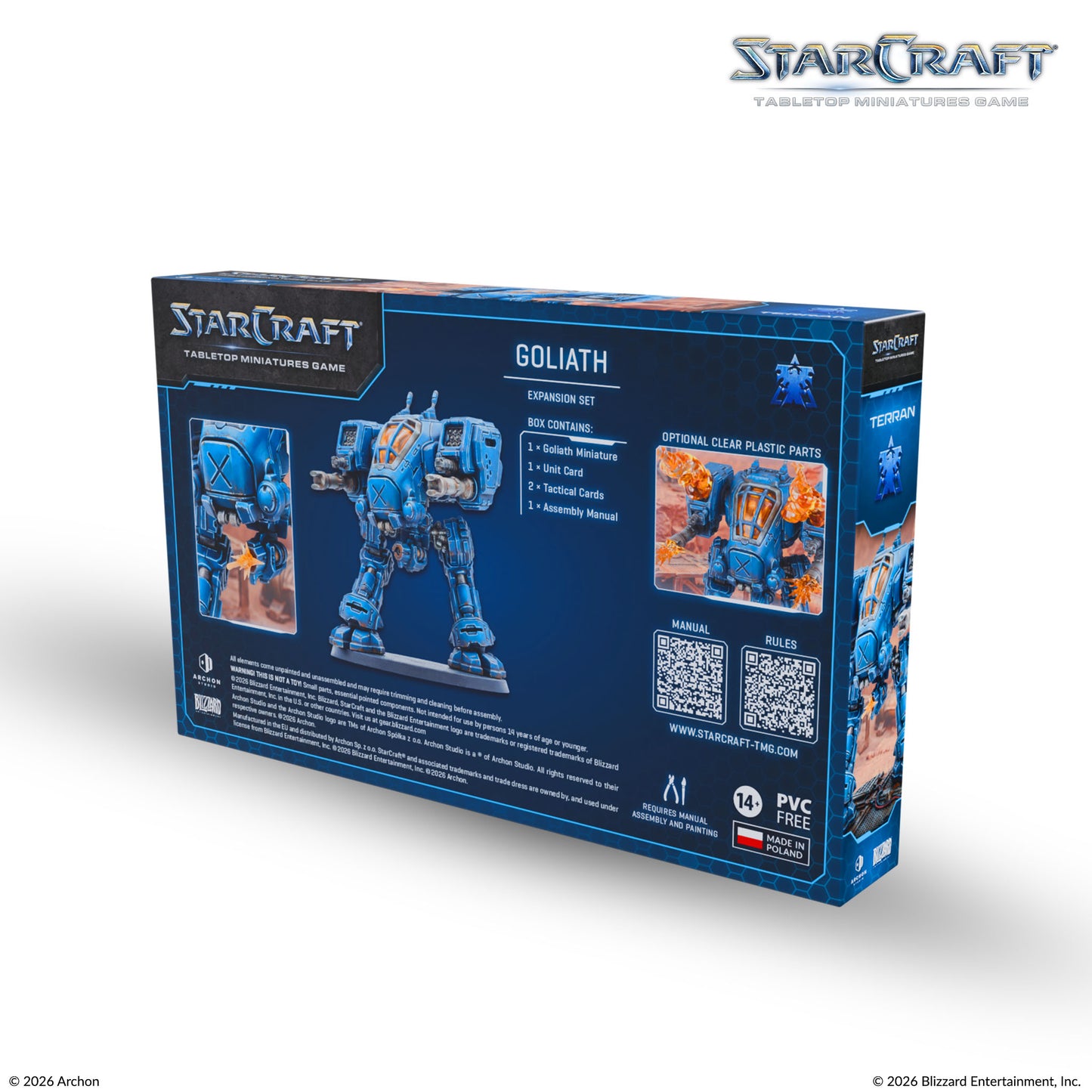 Starcraft The Miniatures Game - Terran Goliath