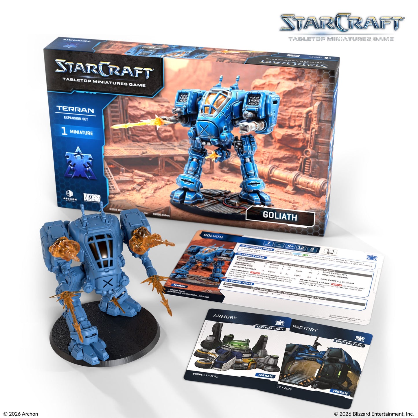 Starcraft The Miniatures Game - Terran Goliath