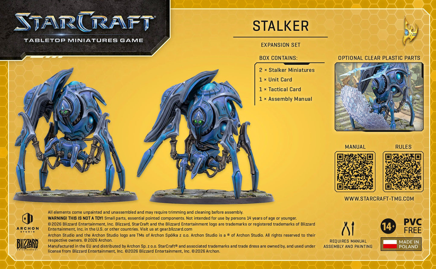 Starcraft The Miniatures Game - Protoss Stalker
