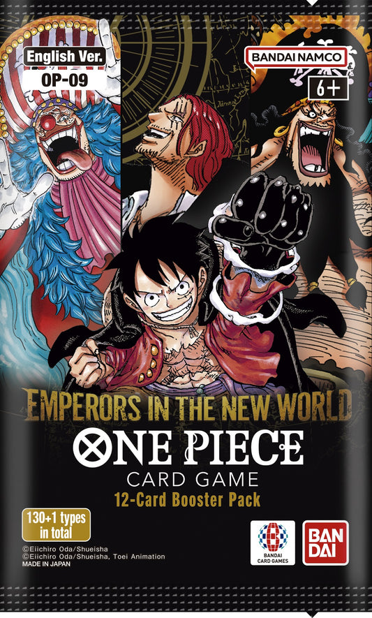 One Piece Card Game: OP-09 Emperors in The New World Booster Pack