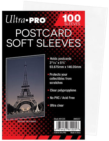 Ultra Pro Board Game Sleeves - 3 11/16"x 5 3/4" (100ct)