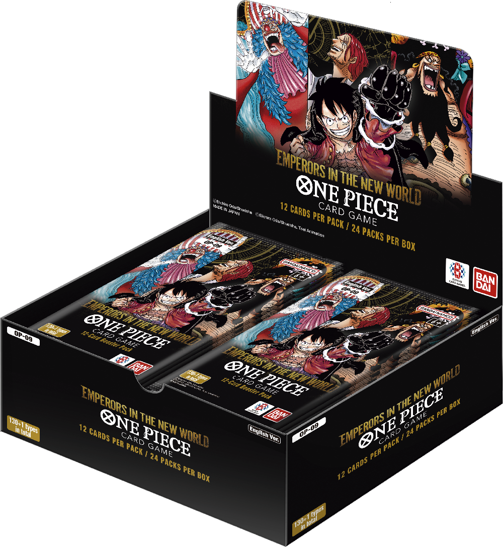 One Piece Card Game: OP-09 Emperors in The New World (Sealed Box)