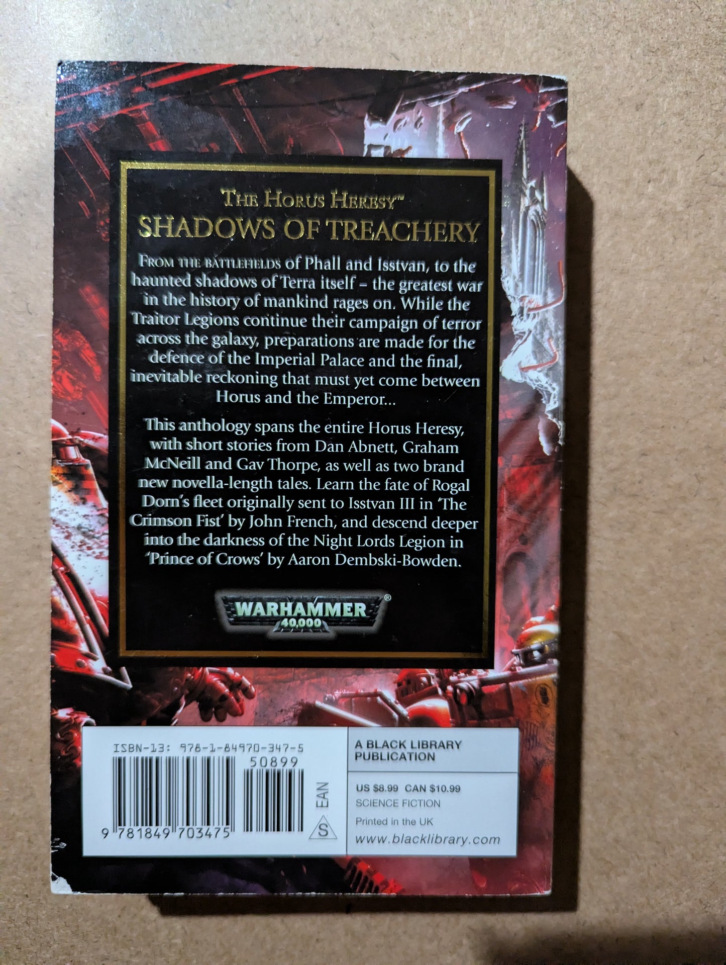 [Pre-Owned] Black Library - The Horus Heresy: Shadows of Treachery