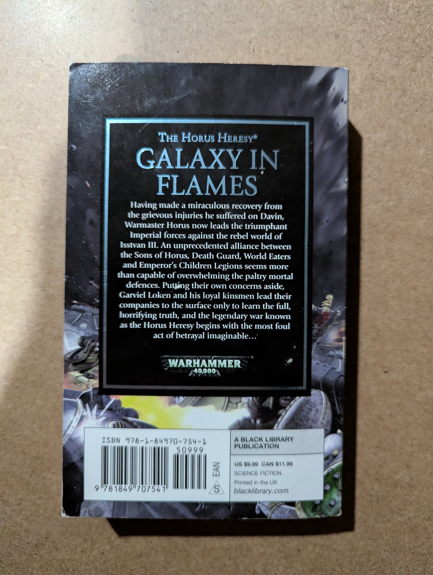 [Pre-Owned] Black Library - The Horus Heresy: The Galaxy in Flames