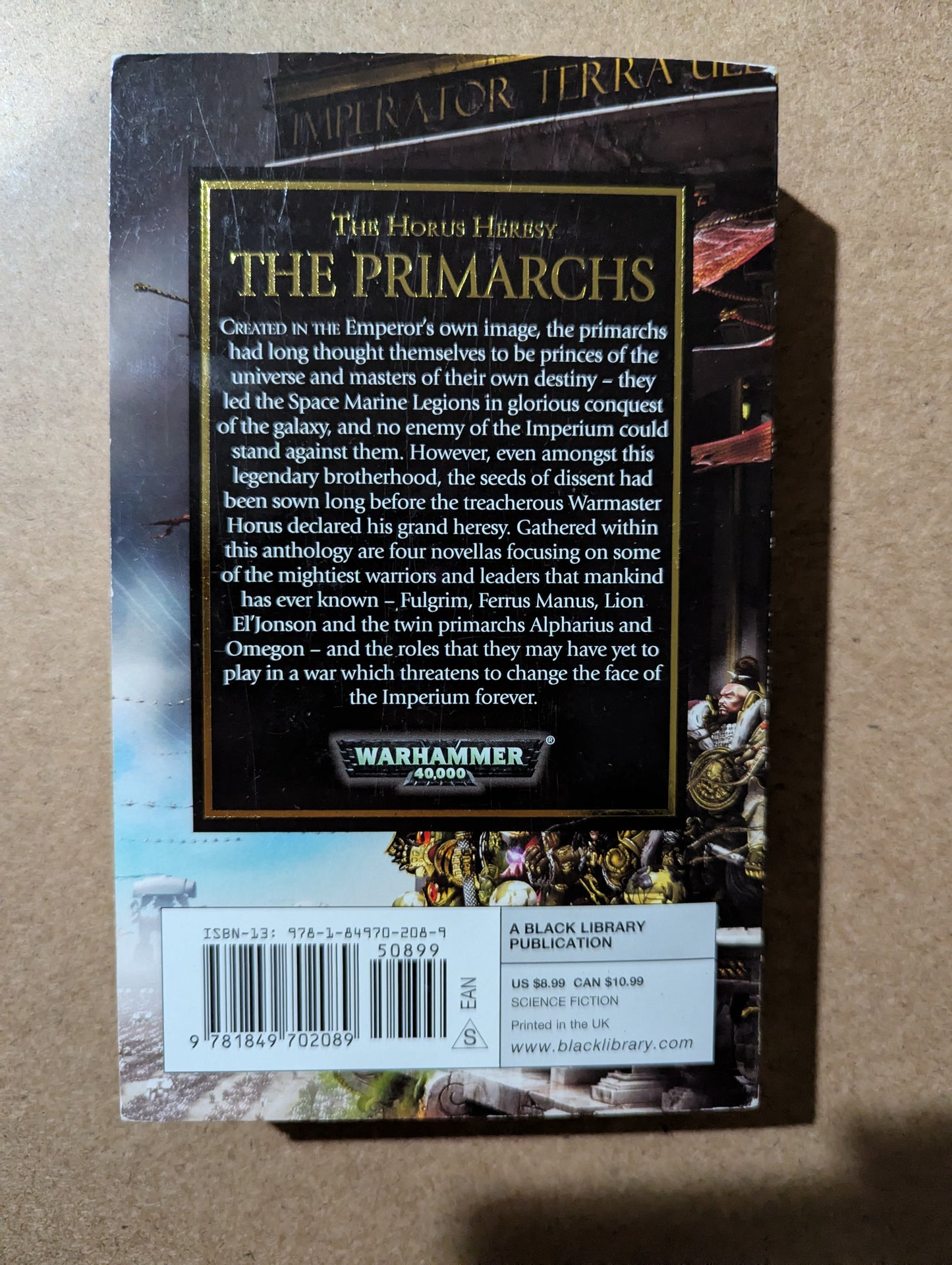 [Pre-Owned] Black Library - The Horus Heresy: The Primarchs