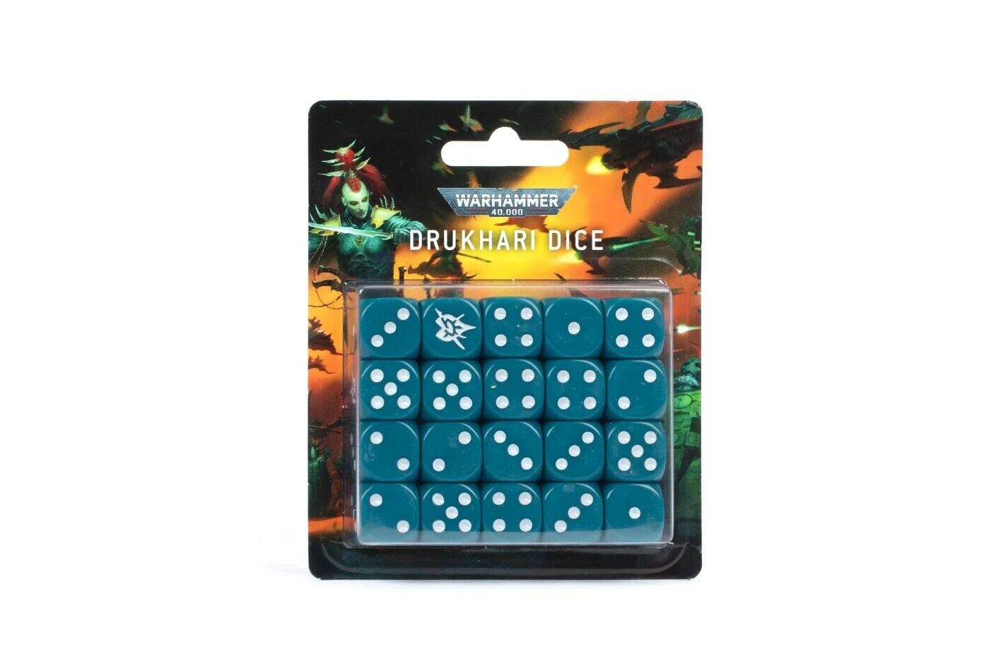 战锤 40000：德鲁卡里骰子套装