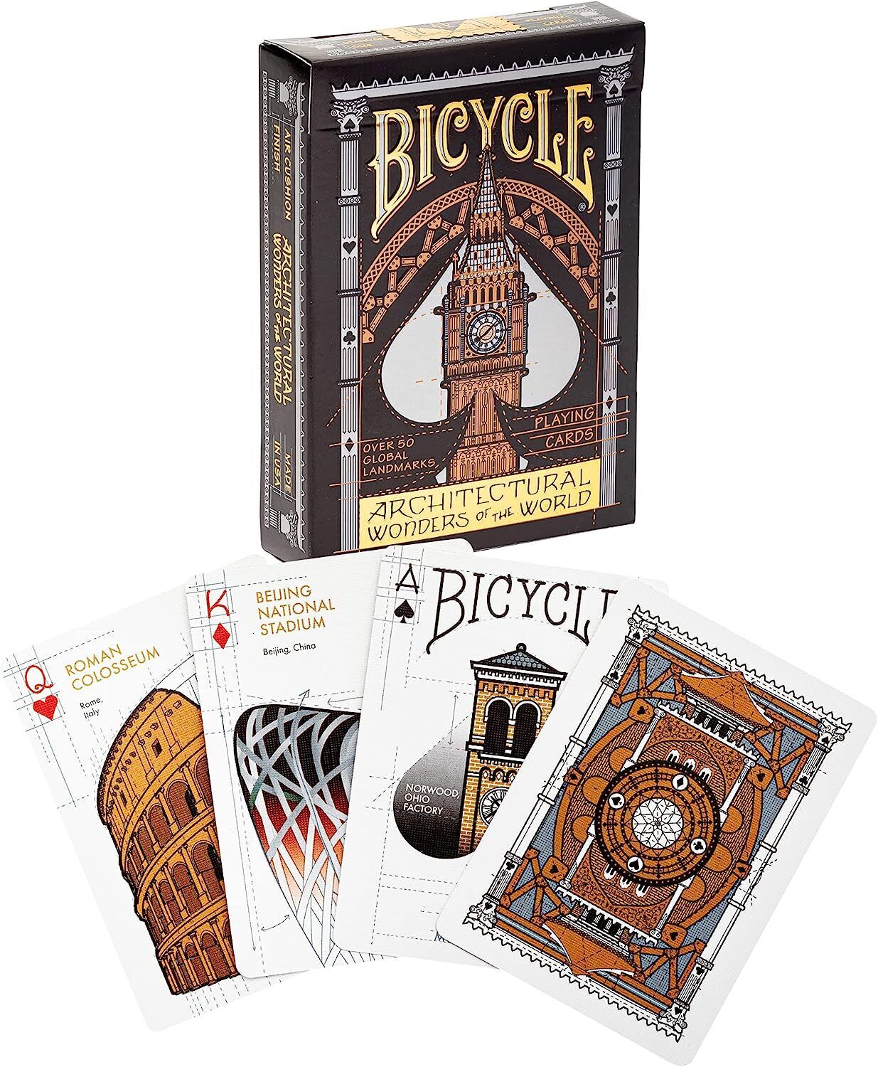 Bicycle Playing Cards: Architectural Wonders