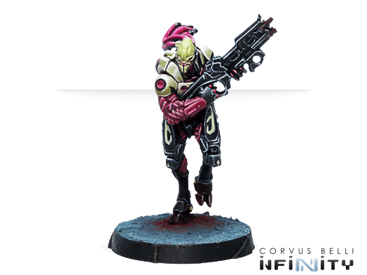 Infinity: Combined Army Shasvastii Seed-Soldiers (Combi Rifle)