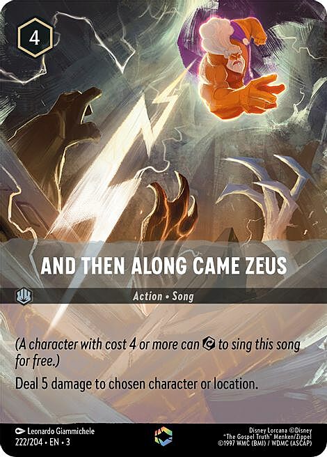 And Then Along Came Zeus (Enchanted) - Into the Inklands [222/204-EN-3]