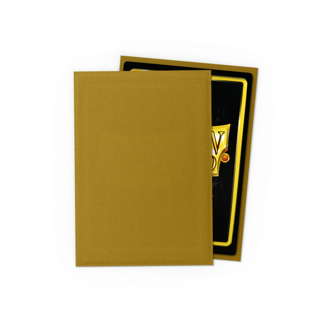 Gold - Matte Sleeves - Japanese Size