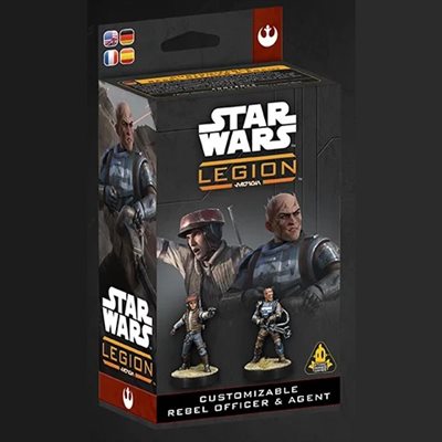 Star Wars: Legion: Customizable Rebel Officer & Agent