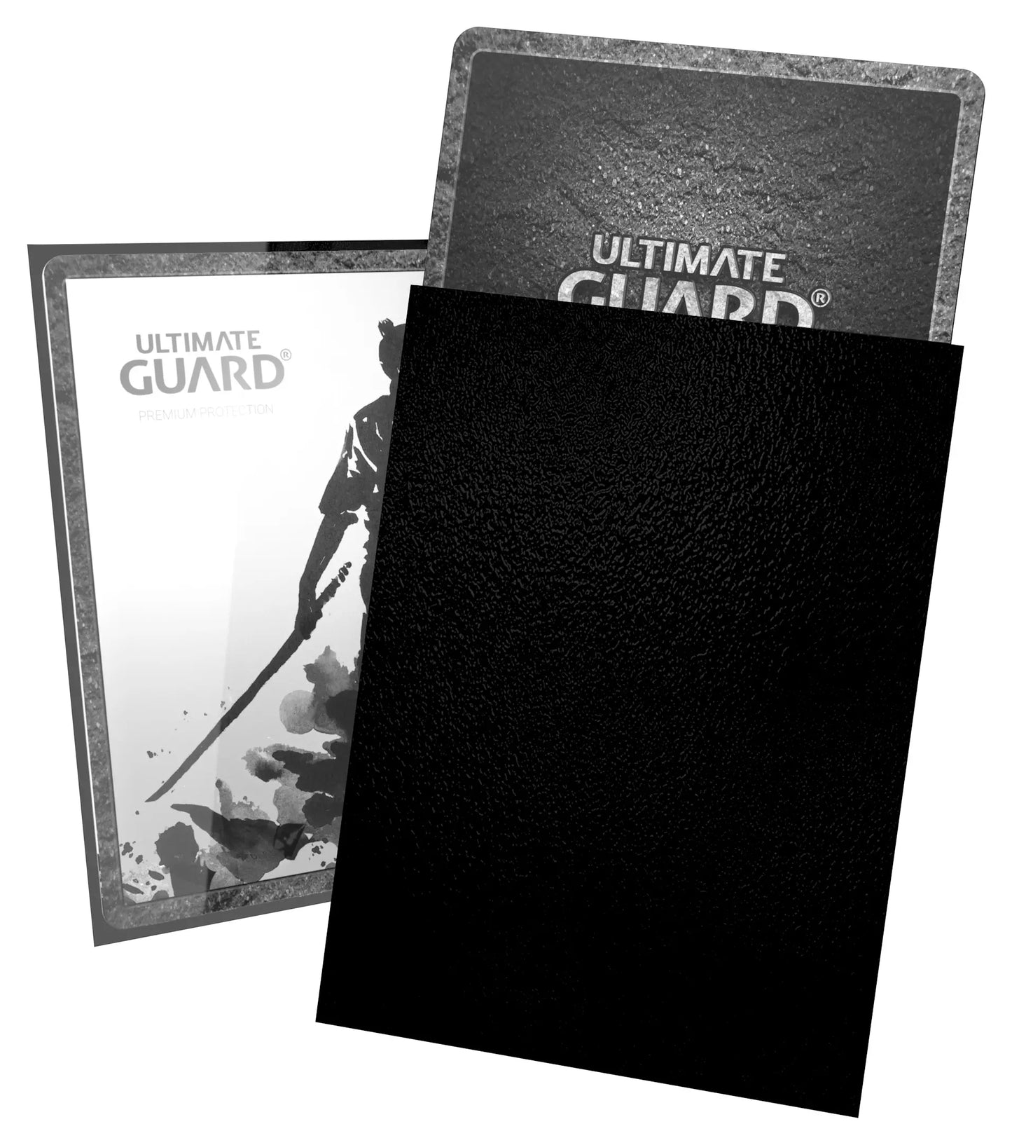 Ultimate Guard: Katana Sleeves - Black (Standard Size, 100ct)