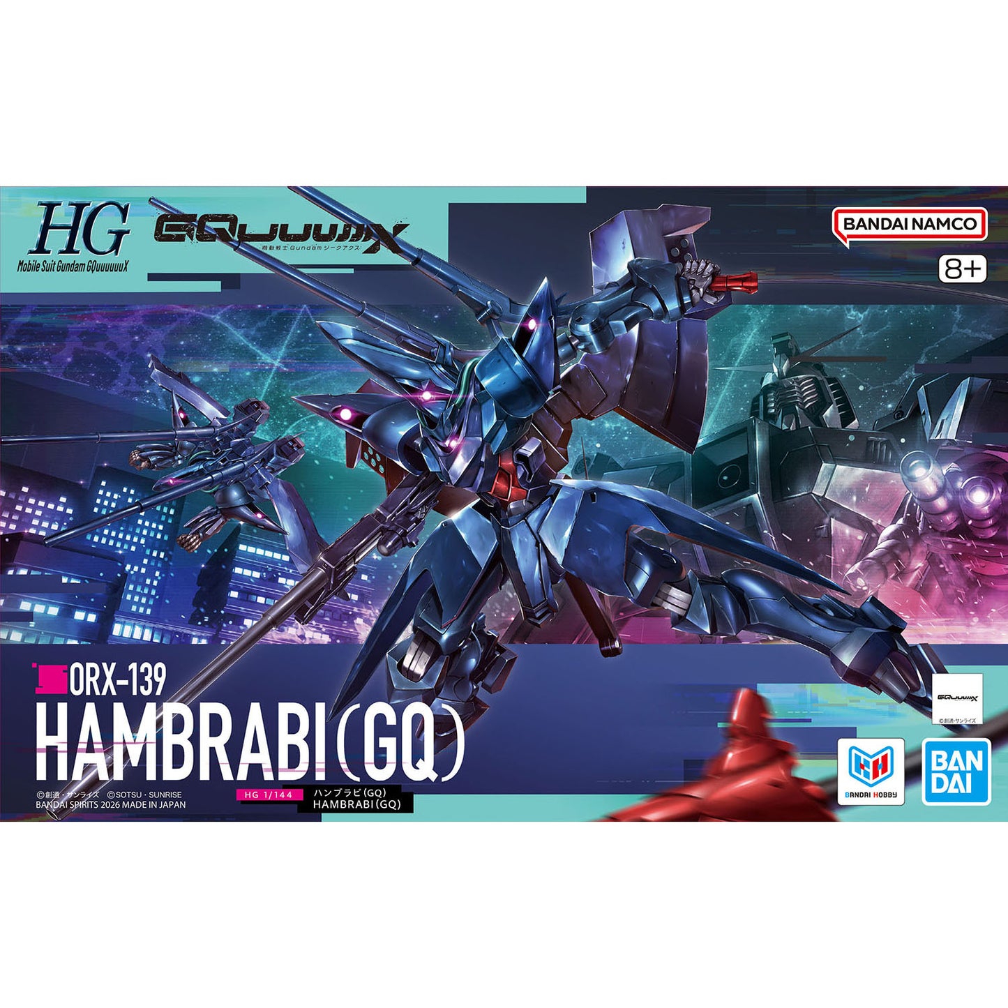 HG 1/144 Hambrabi (GQ) [Pre-order][Available July, 2026]