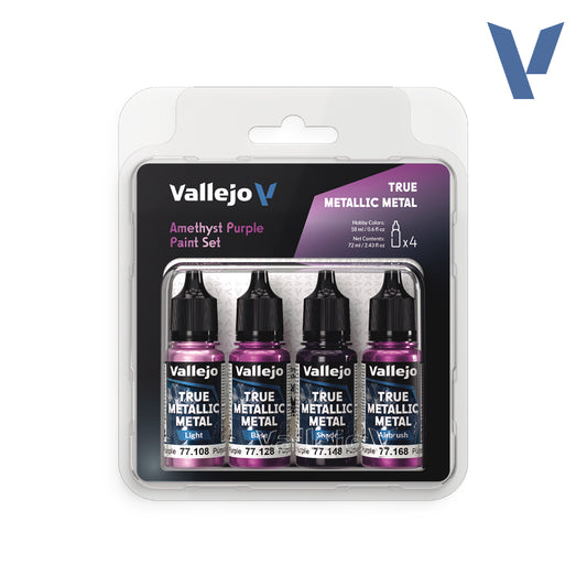 Vallejo: True Metallic Metal - Amethyst Purple Paint Set