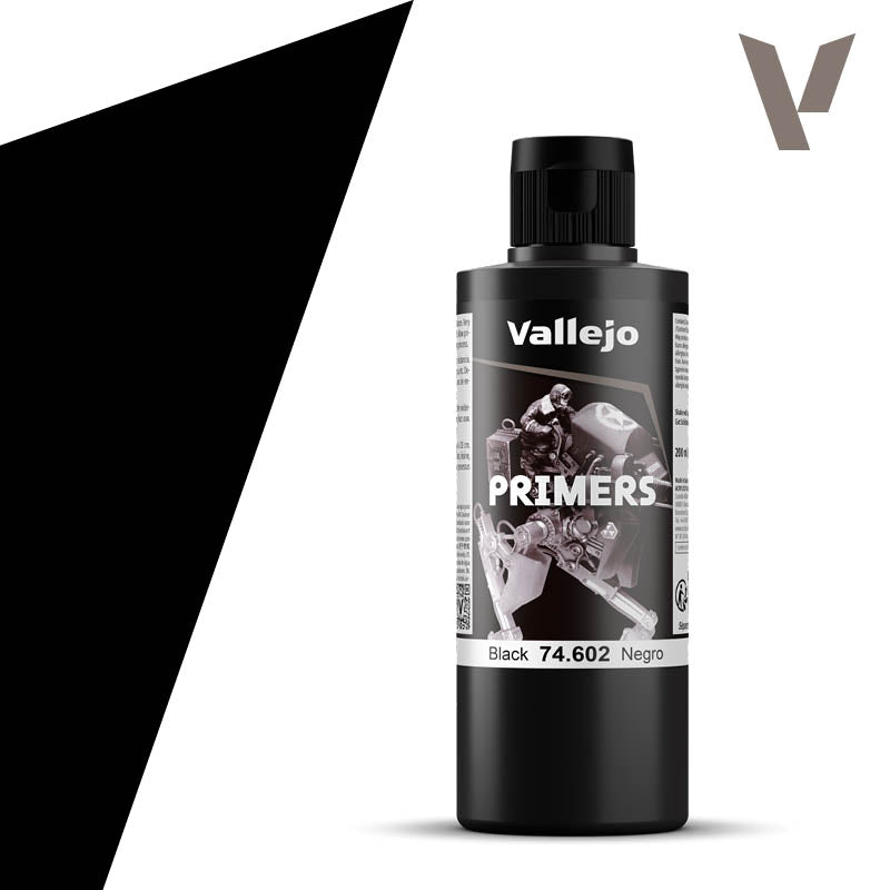 Vallejo Black Primer 200ml