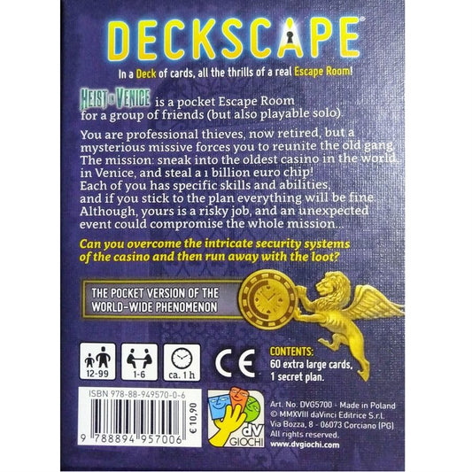 Deckscape：威尼斯抢劫