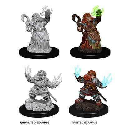 Pathfinder Battles Deep Cuts Unpainted Miniatures: Wave 7: Female Dwarf Summoner