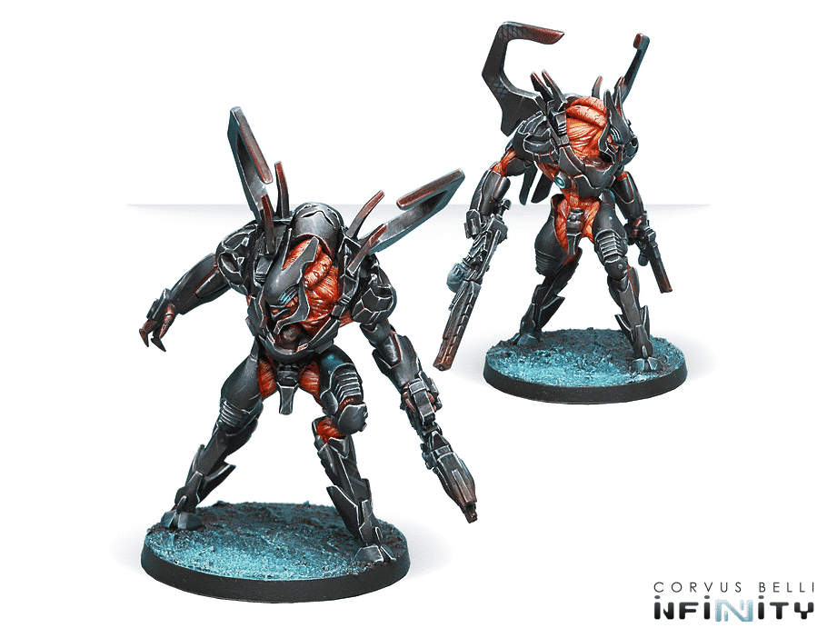 Infinity: Combined Army - Xeoron Batroids