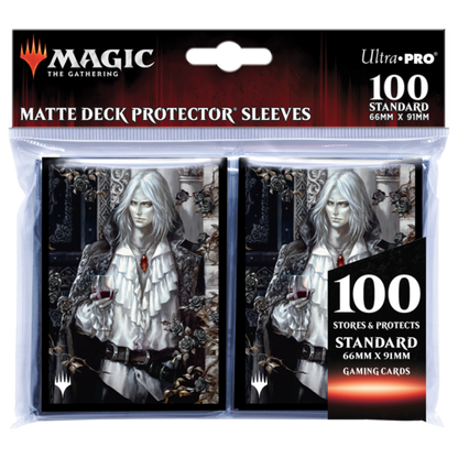 Standard Deck Protector Sleeves (100ct) for Magic: The Gathering - Innistrad: Crimson Vow Sorin the Mirthless