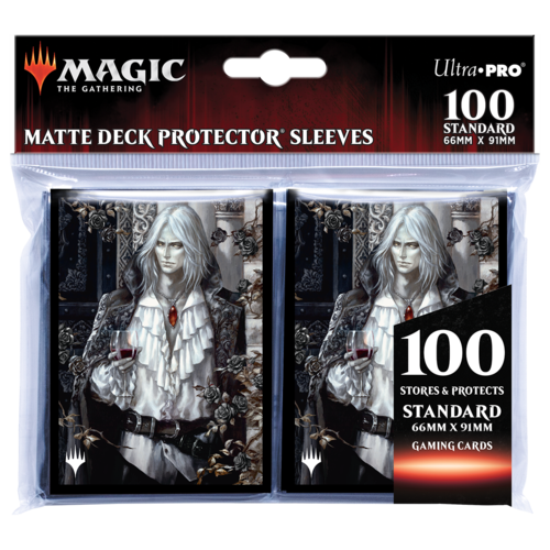 Standard Deck Protector Sleeves (100ct) for Magic: The Gathering - Innistrad: Crimson Vow Sorin the Mirthless