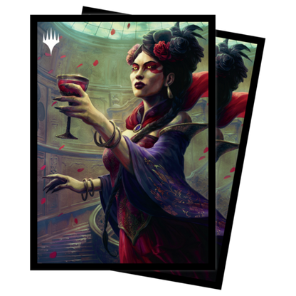 Standard Deck Protector Sleeves (100ct) for Magic: The Gathering - Innistrad: Crimson Vow Henrika, Infernal Seer