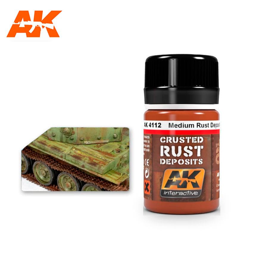 AK Interactive: Medium Rust Deposit