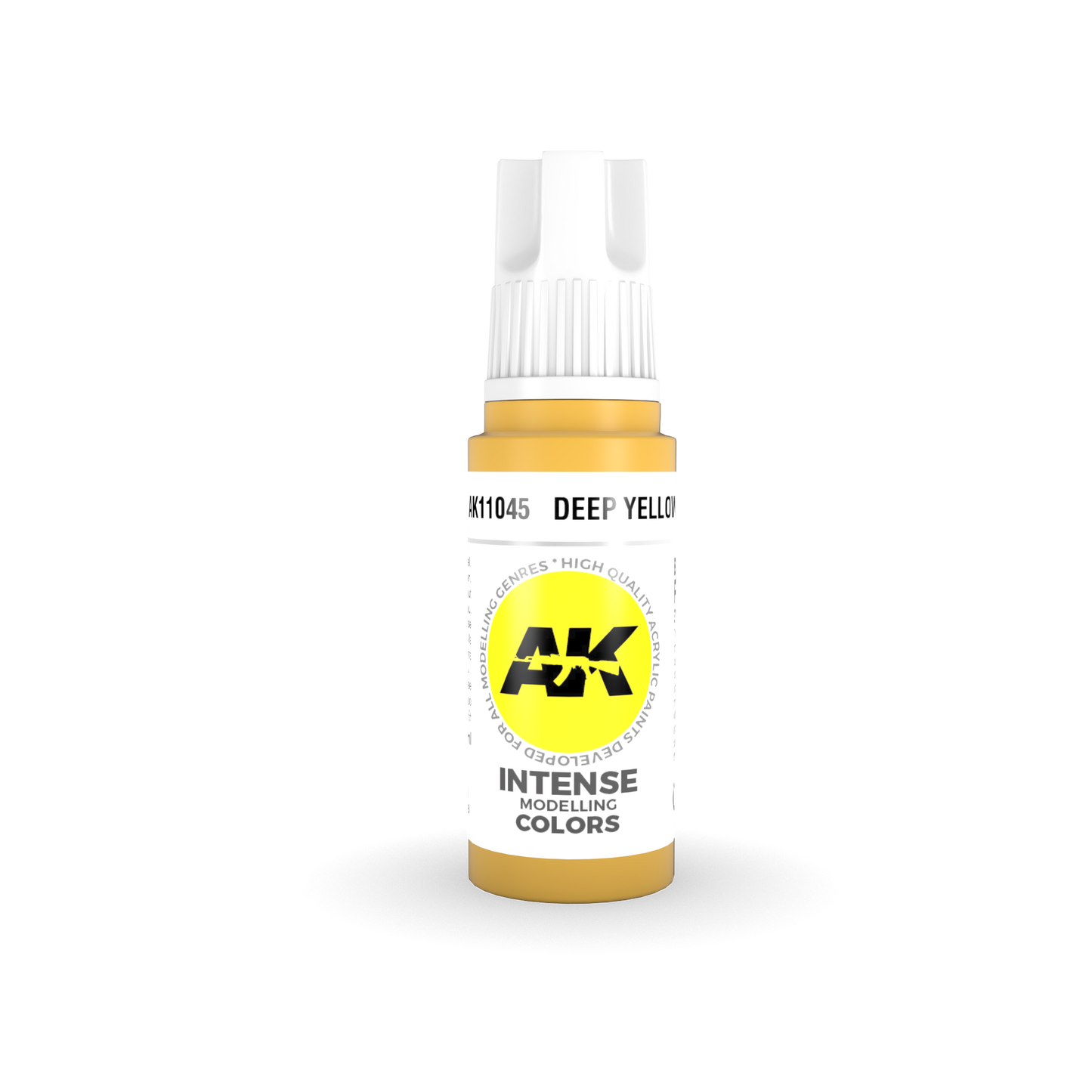 AK Interactive 第三代亚克力深黄色 17ml