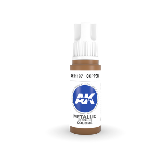 AK Interactive 3rd Gen Acrylic Copper 17ml