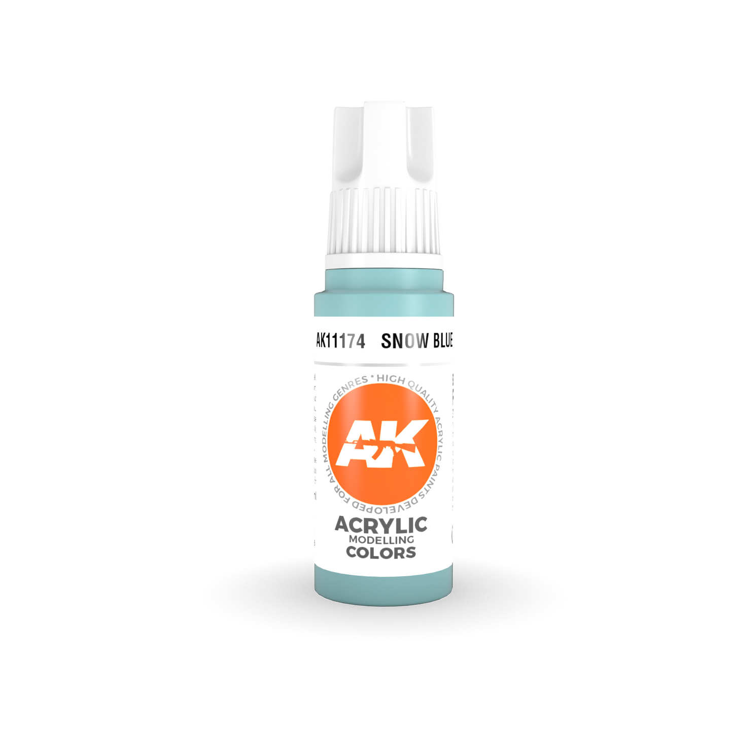 AK Interactive 第三代亚克力雪蓝 17ml