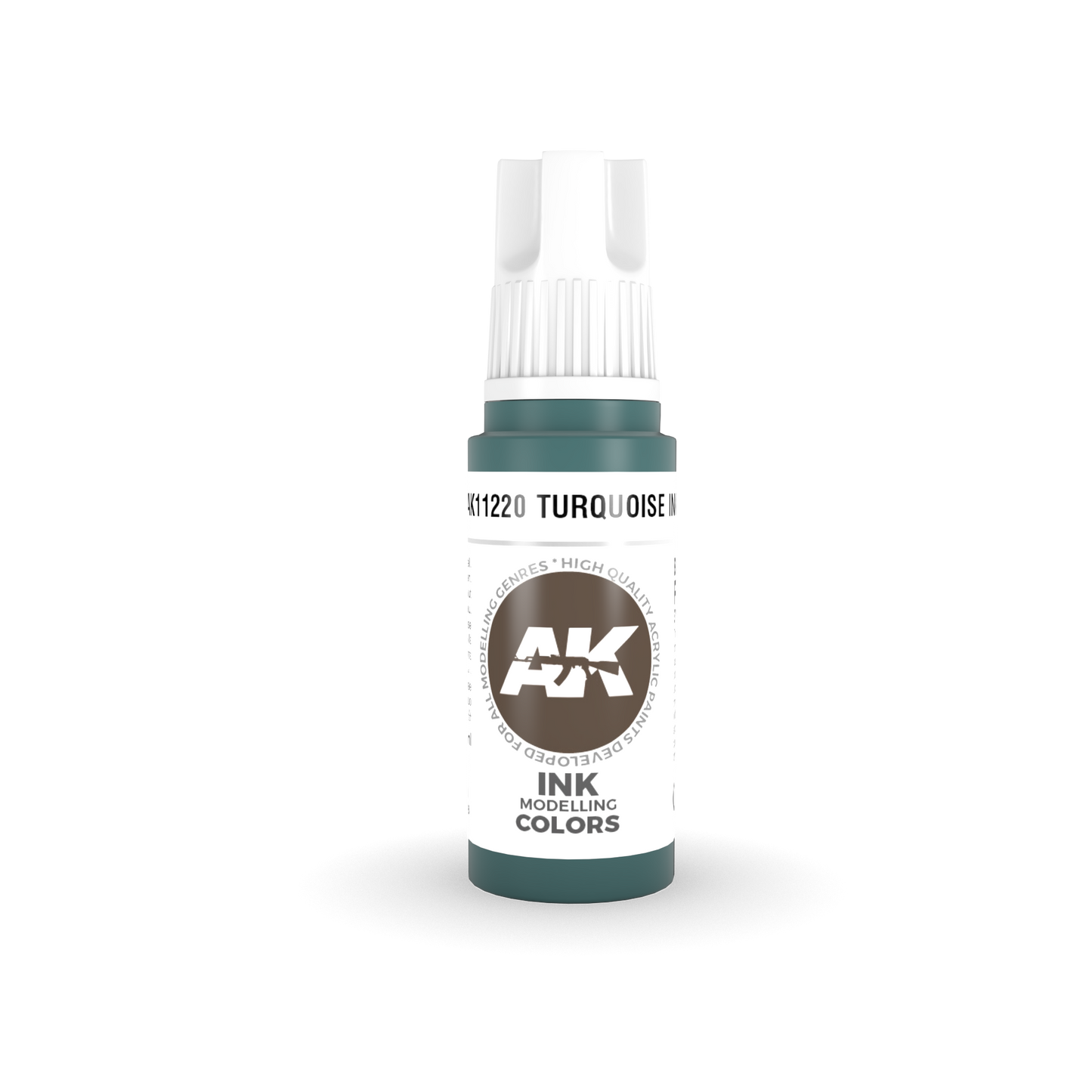 AK Interactive 3rd Gen Acrylic Turquoise INK 17ml