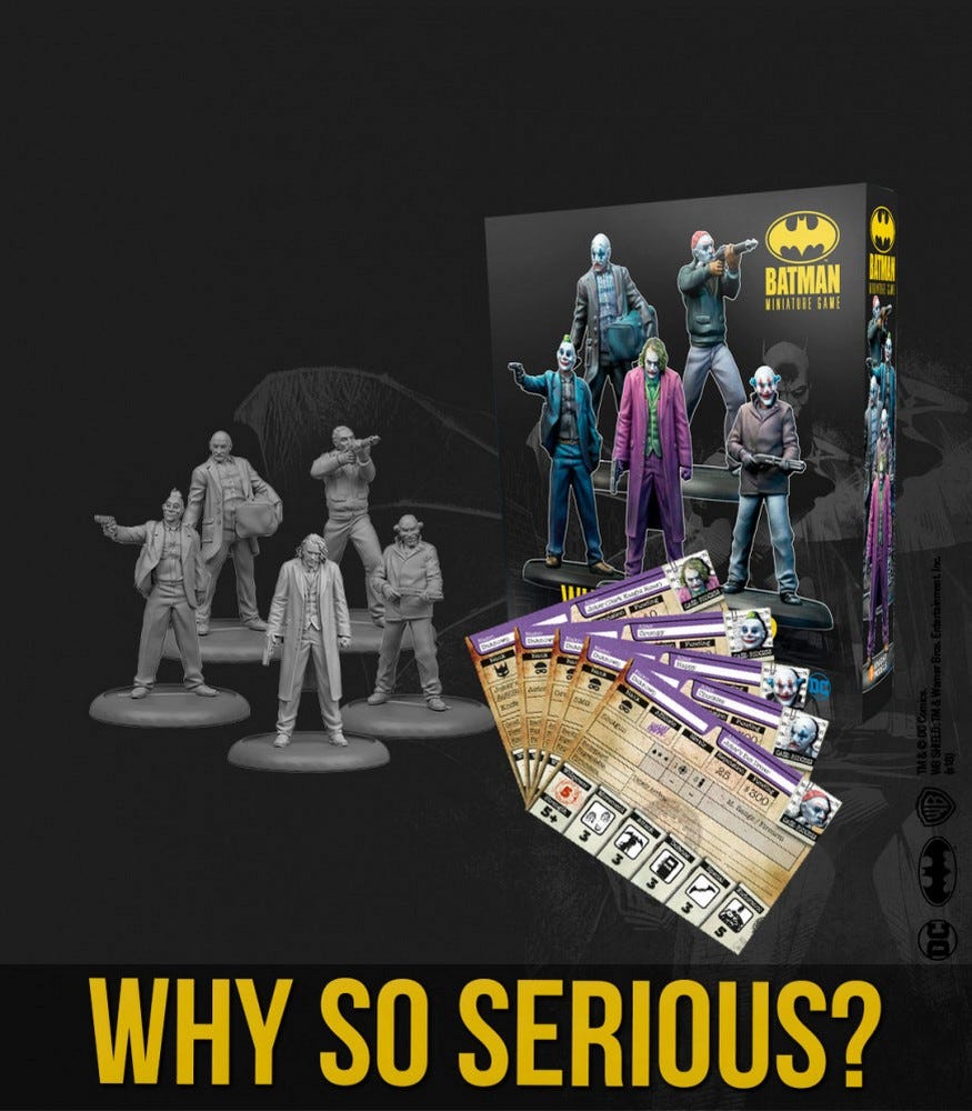 Batman Miniature Game: The Joker - Why so serious?