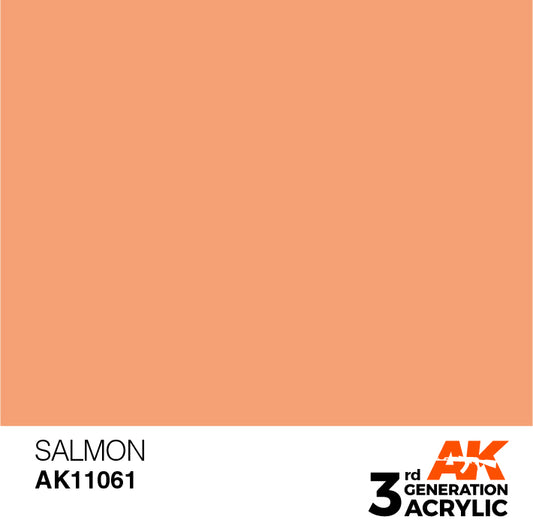 AK Interactive 3rd Gen Acrylic Salmon 17ml