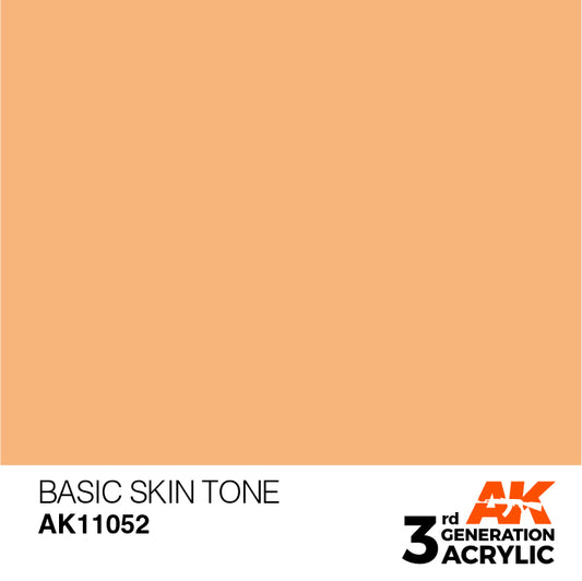 AK Interactive 第三代亚克力基本肤色 17 毫升