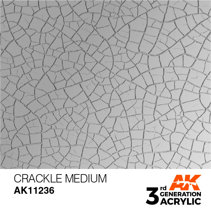 AK Interactive 3rd Gen Crackle Medium 17ml