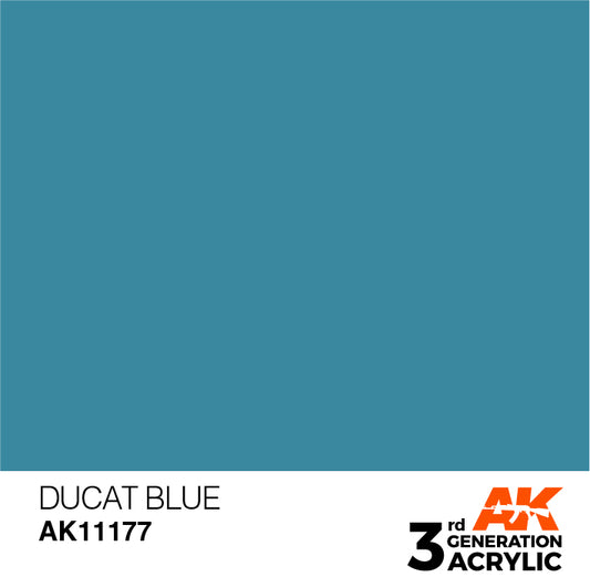 AK Interactive 3rd Gen Acrylic Ducat Blue 17ml