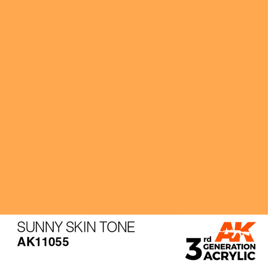 AK Interactive 3rd Gen Acrylic Sunny Skin Tone 17ml