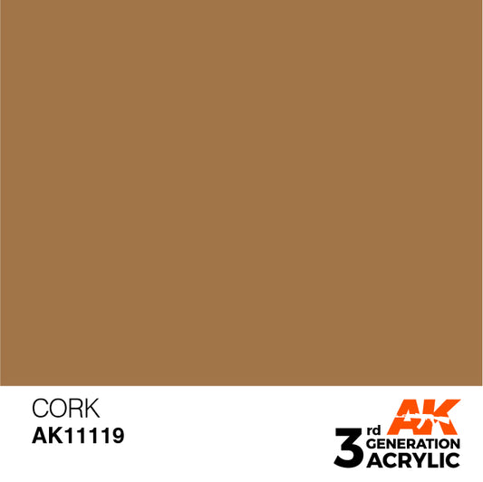 AK Interactive 3rd Gen Acrylic Cork 17ml