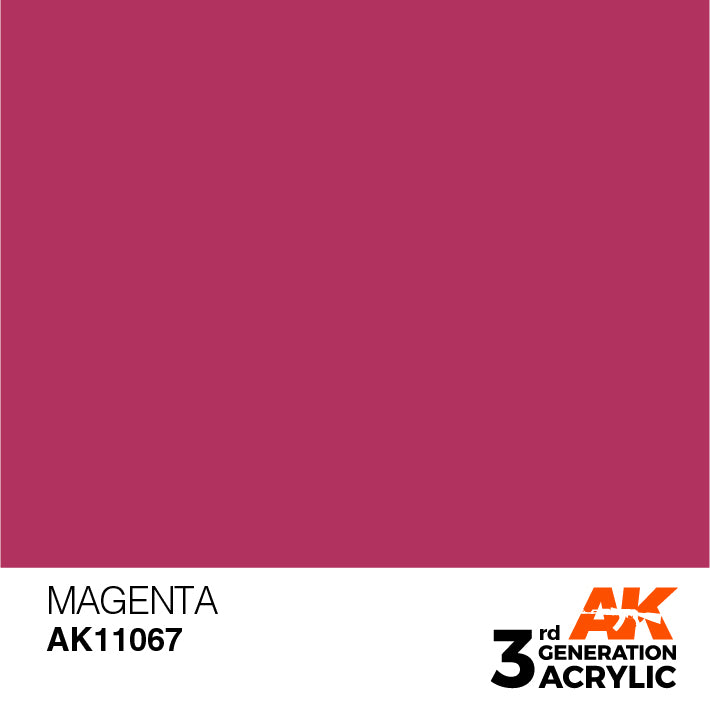 AK Interactive 3rd Gen Acrylic Magenta 17ml