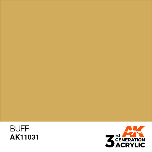 AK Interactive 3rd Gen Acrylic Buff 17ml